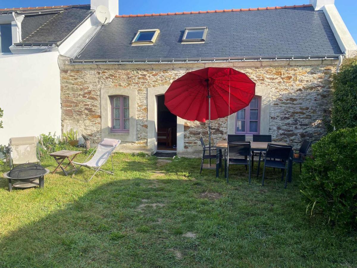 Charmante Maison En Pierre Avec Jardin A Bangor, A 1500 M De La Plage De Vazen - Fr-1-418-157 Экстерьер фото